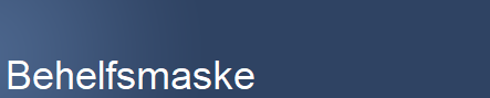 Behelfsmaske